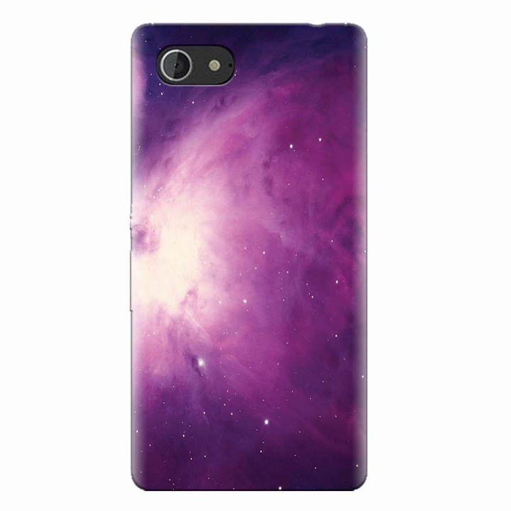 Силиконов калъф за Sony Xperia E3, Purple Supernova Nebula Explosion