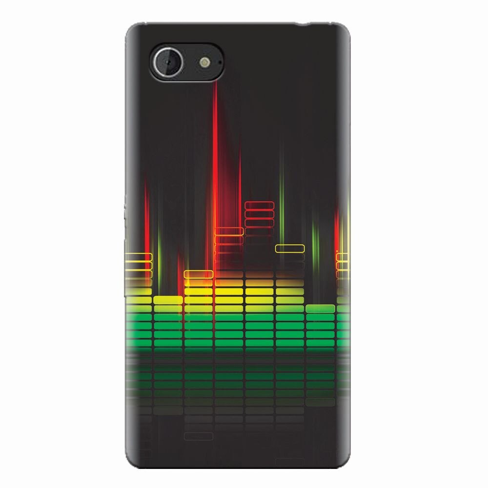 Husa silicon pentru Sony Xperia E3, Abstract Dj Sound System