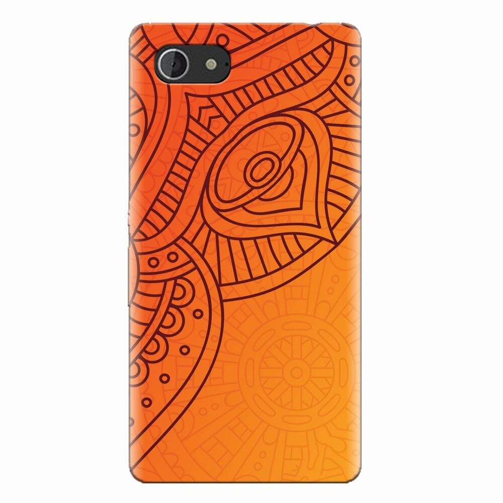 Husa silicon pentru Sony Xperia E3, Indian Design