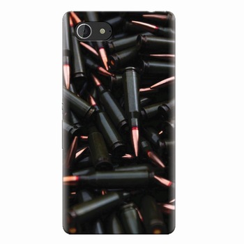 Husa silicon pentru Sony Xperia E3, Ammunition Bullets Husa silicon pentru Sony Xperia E3, Ammunition Bullets
