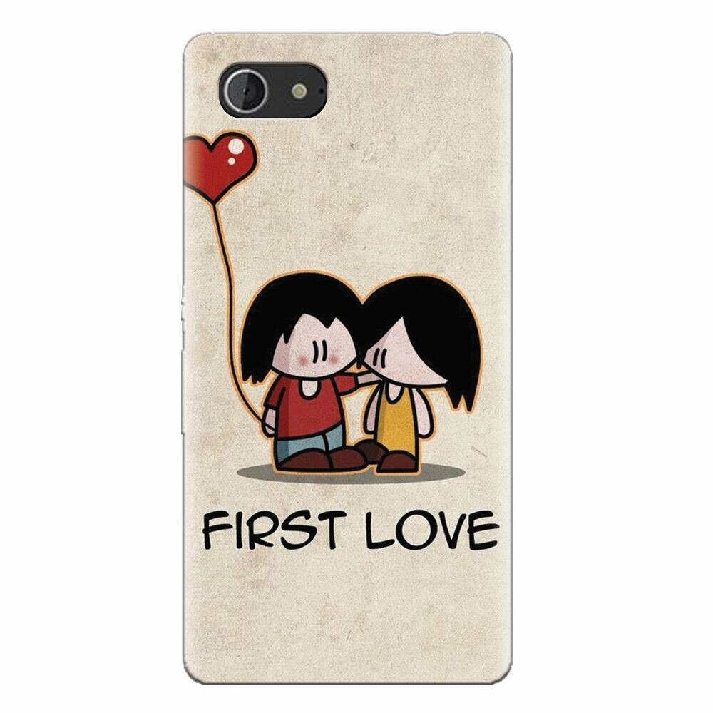 Husa silicon pentru Sony Xperia E3, First Love Great Lock Screen
