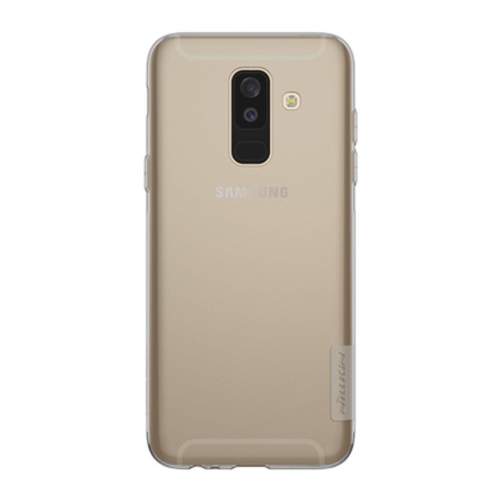 Husa din silicon Nillkin pentru Samsung Galaxy A6 Plus 2018, negru transparent