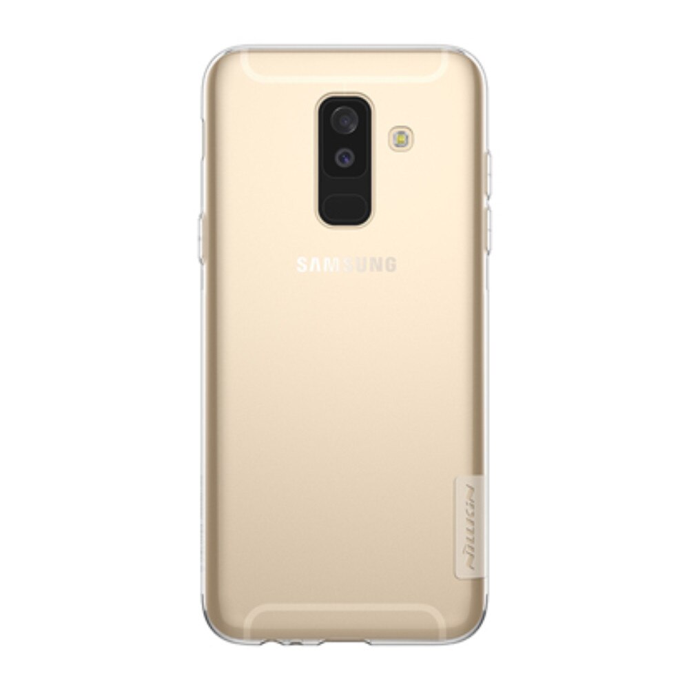 Husa din silicon Nillkin pentru Samsung Galaxy A6 Plus 2018, alb transparent