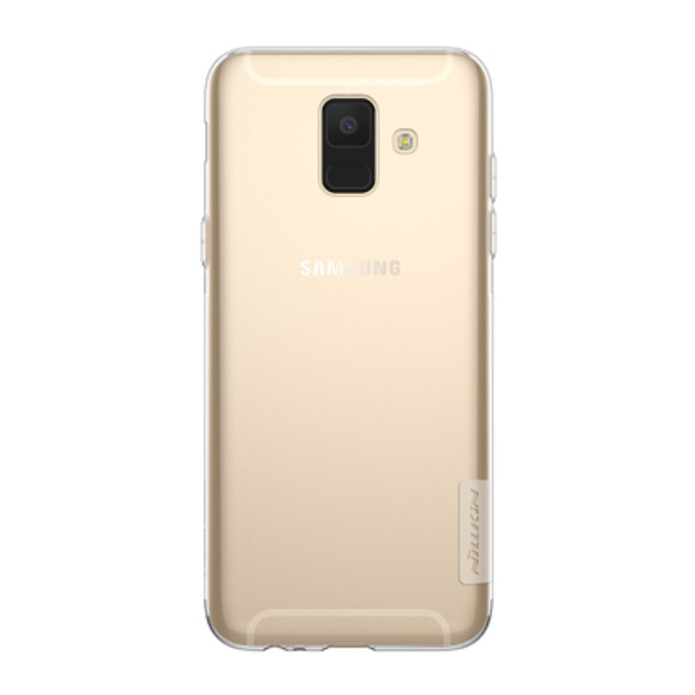 Husa din silicon Nillkin pentru Samsung Galaxy A6 2018, alb transparent
