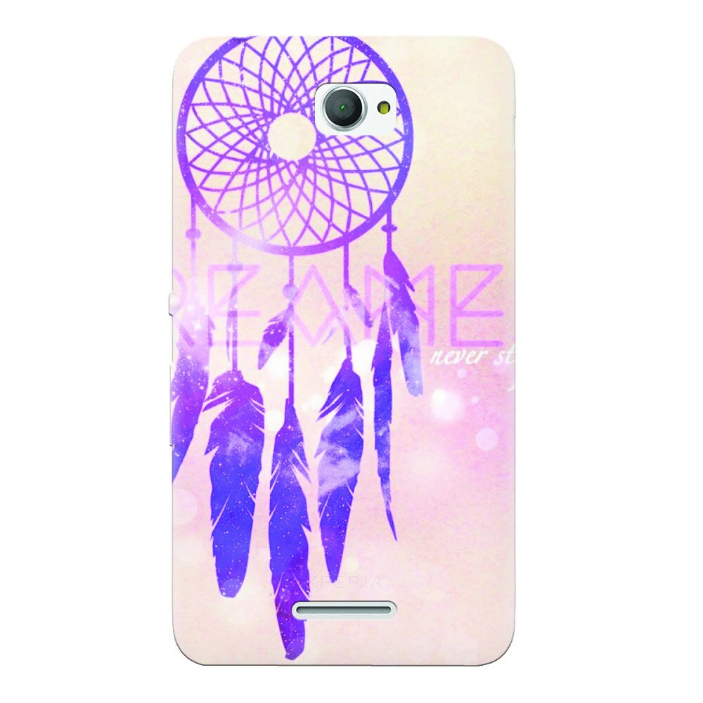 Husa silicon pentru Sony Xperia E4, Dream Catcher