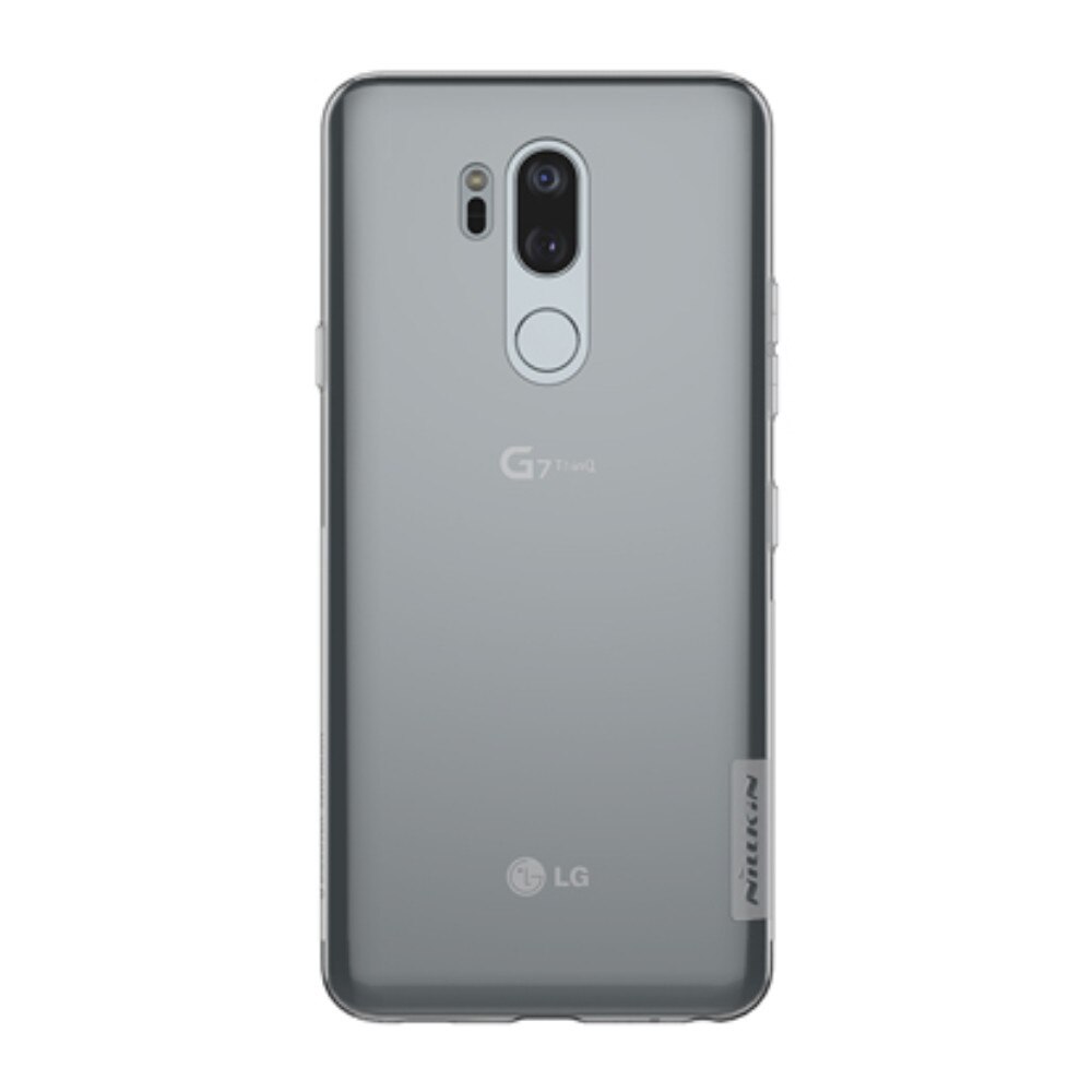 Husa din silicon Nillkin pentru LG G7 ThinQ, negru transparent