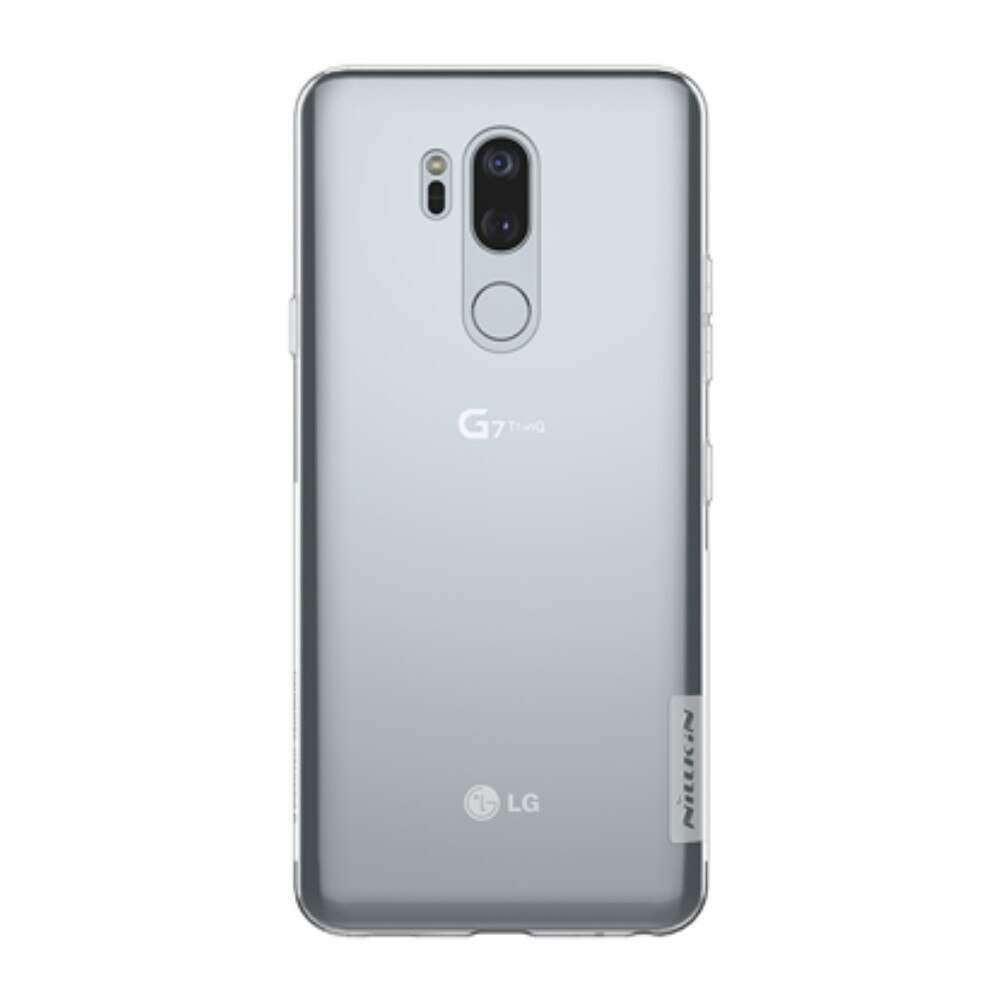 Husa din silicon Nillkin pentru LG G7 ThinQ, alb transparent