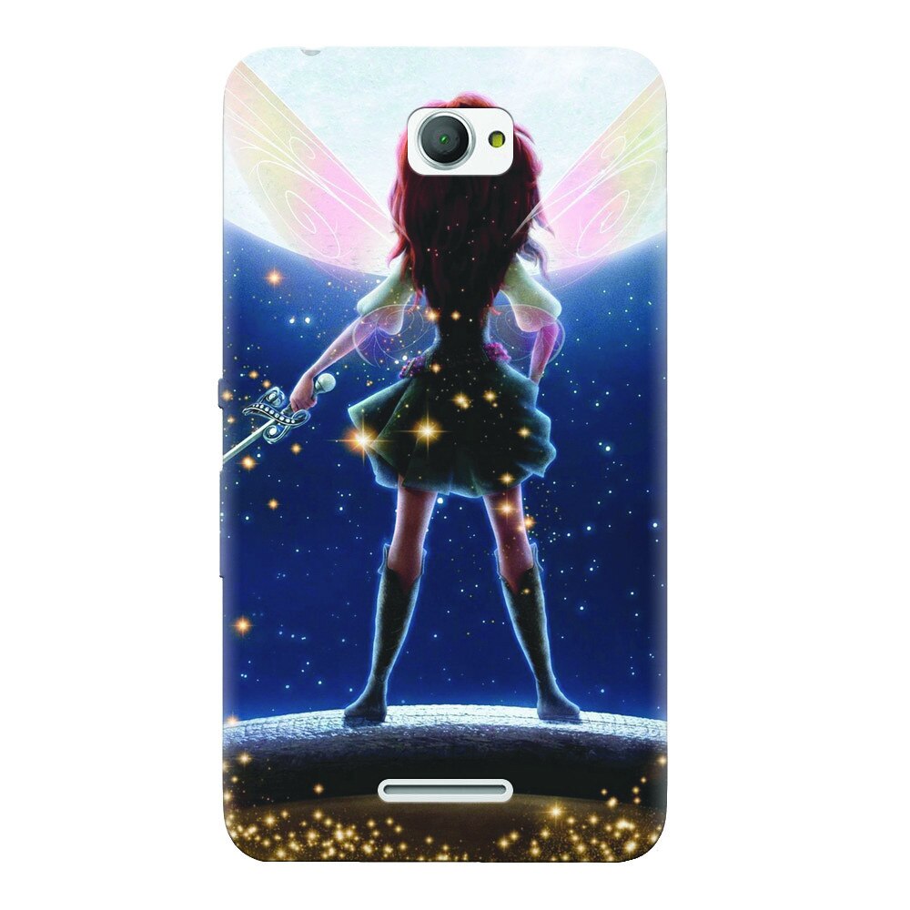 Husa silicon pentru Sony Xperia E4, Fairy