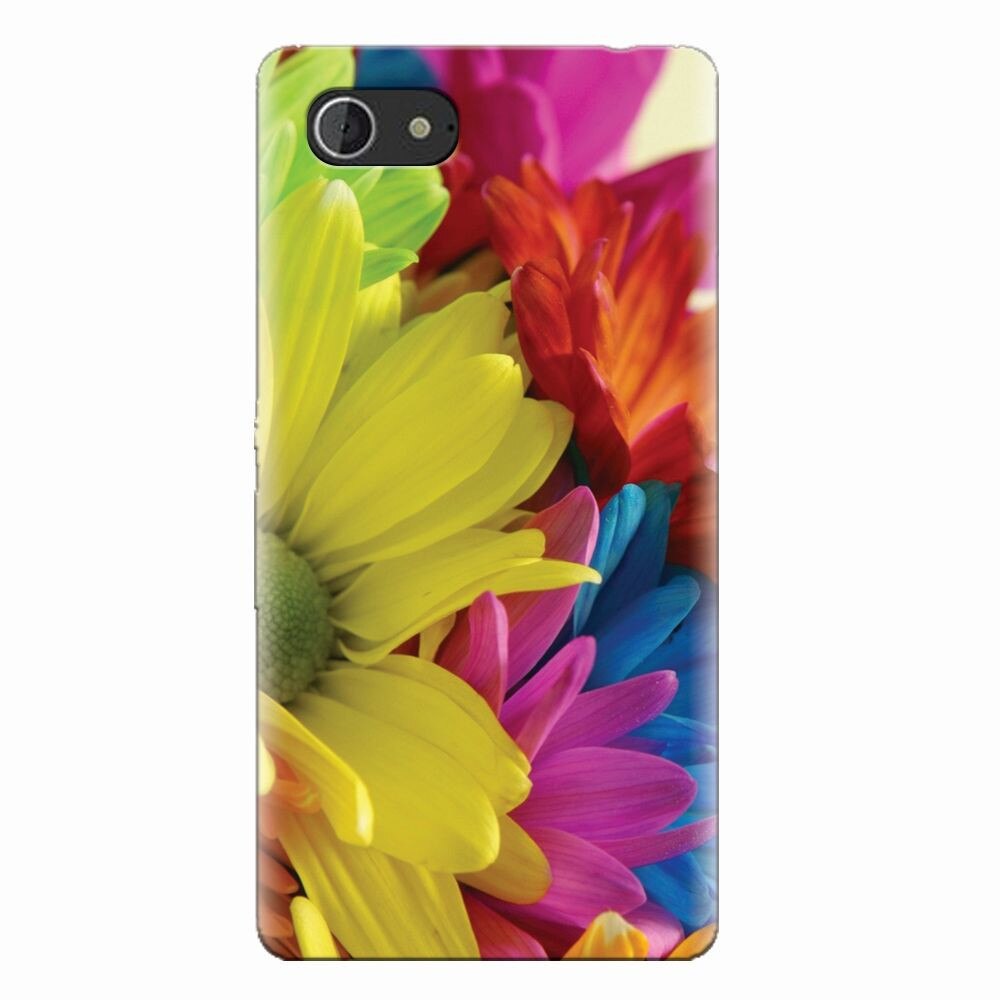 Husa silicon pentru Sony Xperia E3, Flower