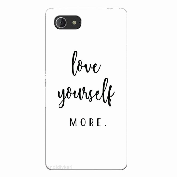 Силиконов кейс за Sony Xperia E3, Love Yourself More