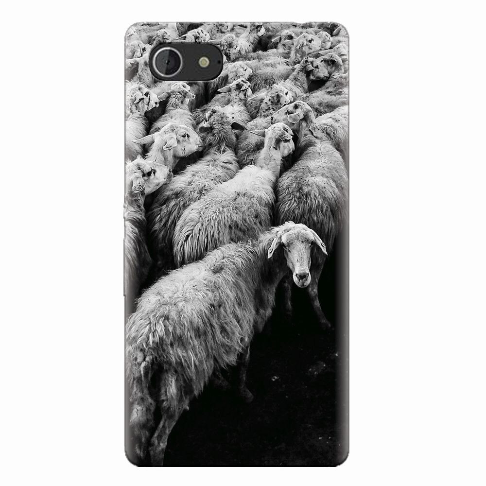 Husa silicon pentru Sony Xperia E3, Sheep