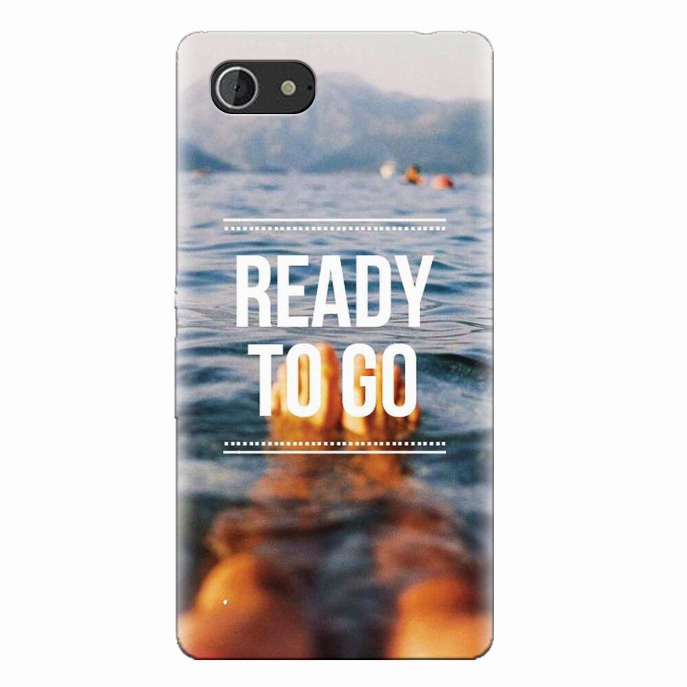 Husa silicon pentru Sony Xperia E3, Ready To Go Swimming