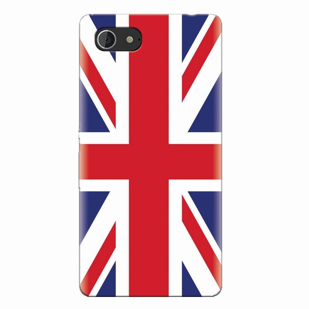 Husa silicon pentru Sony Xperia E3, UK Flag Illustration