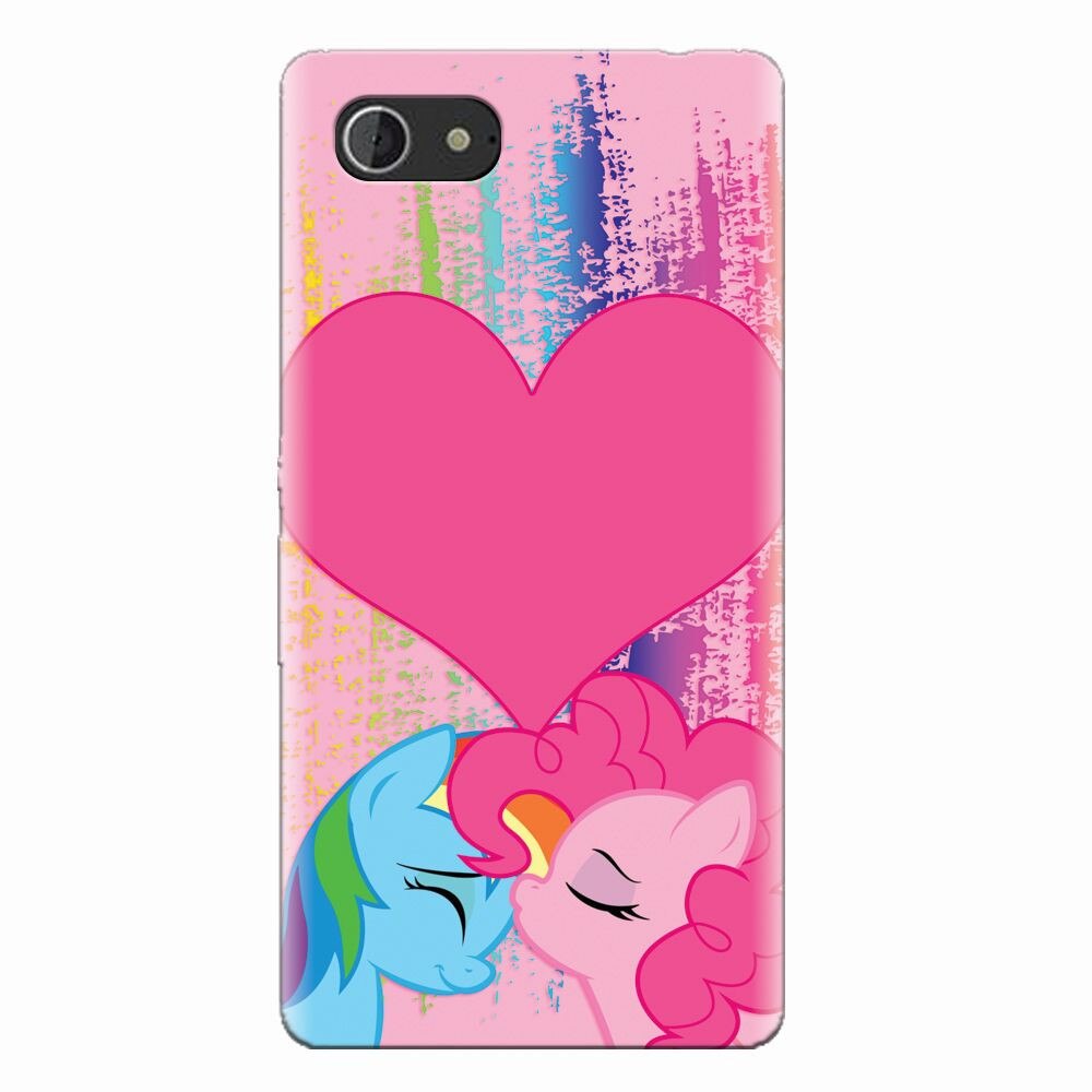 Husa silicon pentru Sony Xperia E3, Pinkie Kiss