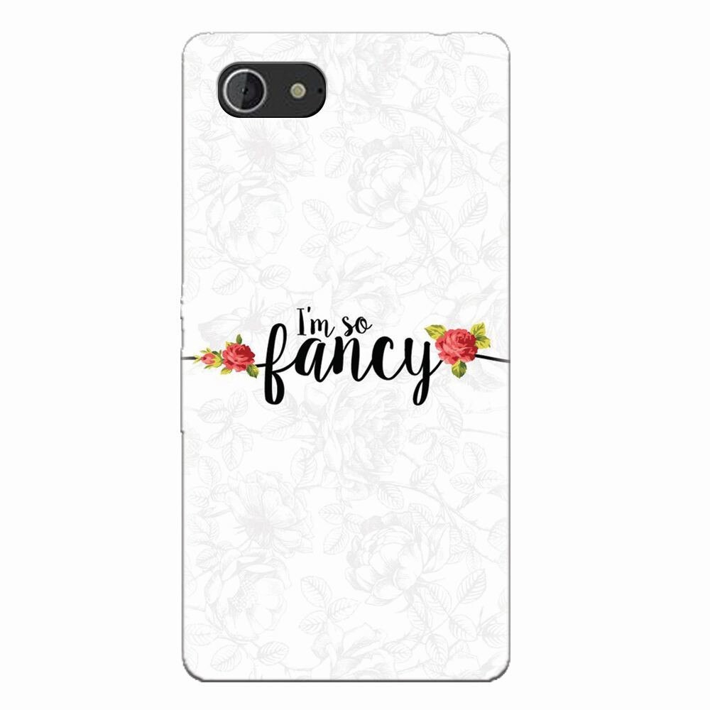 Husa silicon pentru Sony Xperia E3, Im So Fancy Floral