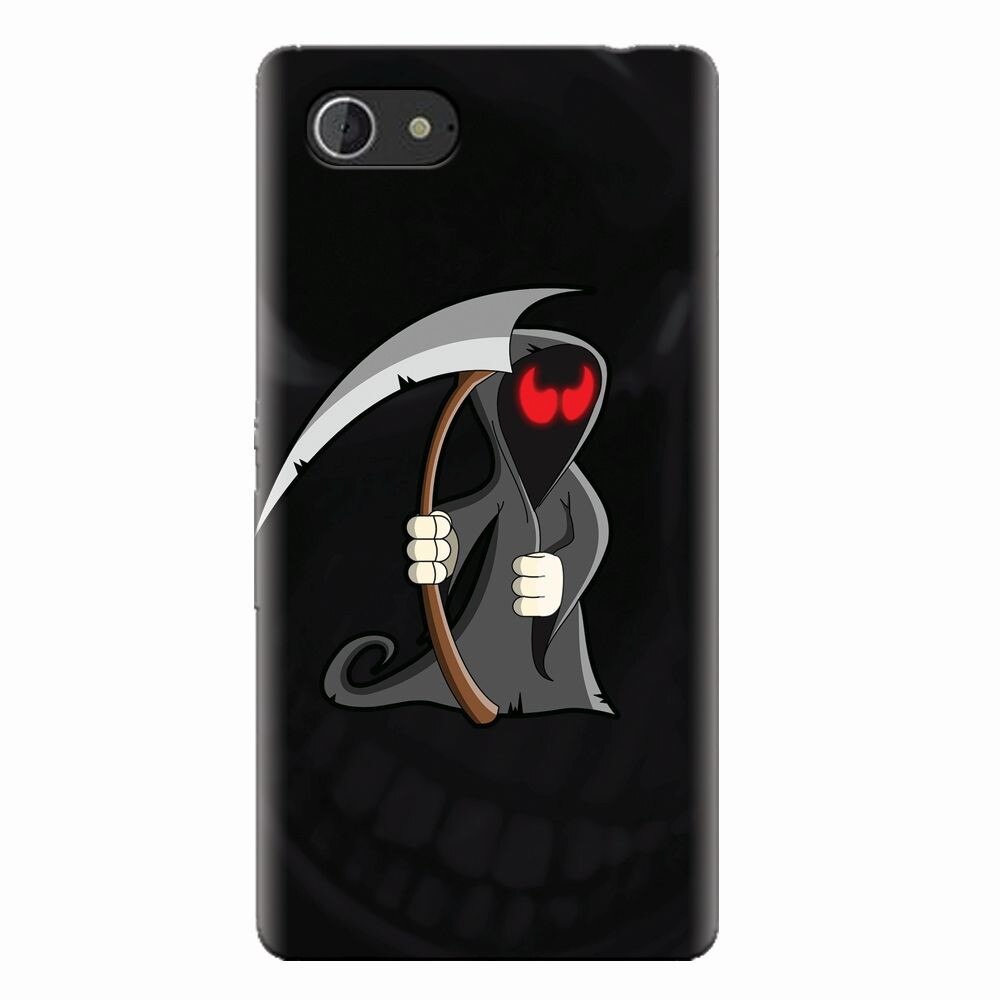 Husa silicon pentru Sony Xperia E3, Grim Reaper