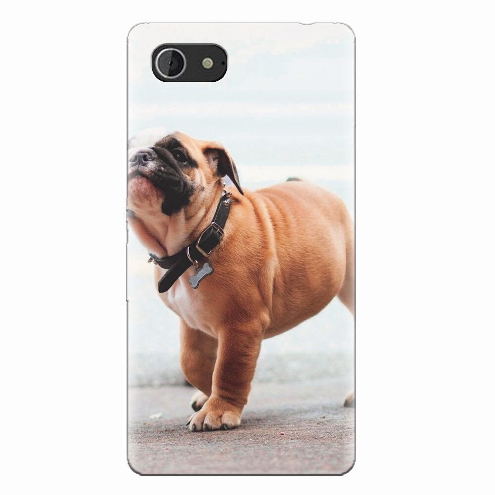Husa silicon pentru Sony Xperia E3, Little Dog Puppy Animal