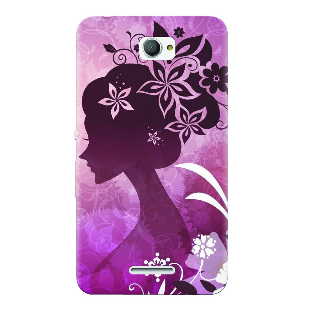 Husa silicon pentru Sony Xperia E4, Best Cute Girly