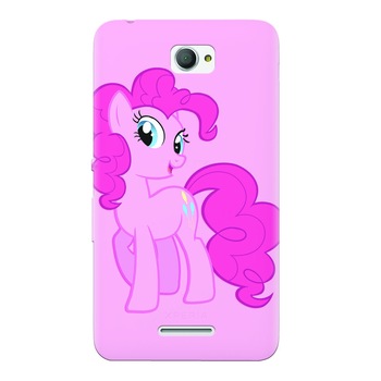 Husa silicon pentru Sony Xperia E4, Pinkie Pie Husa silicon pentru Sony Xperia E4, Pinkie Pie