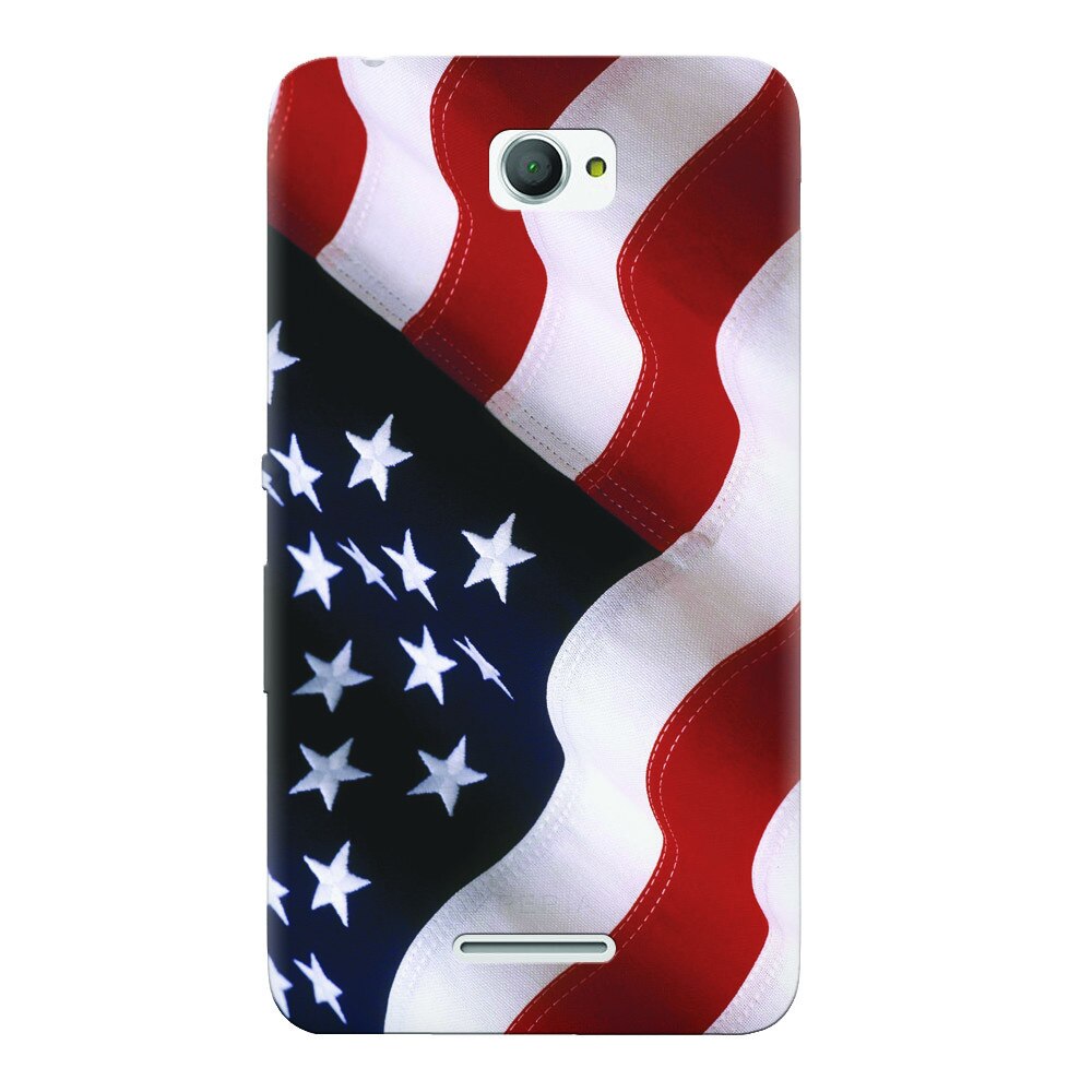 Husa silicon pentru Sony Xperia E4, American