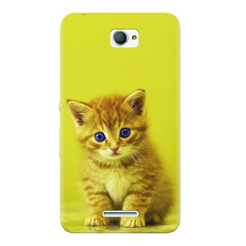 Husa silicon pentru Sony Xperia E4, Baby Kitten Husa silicon pentru Sony Xperia E4, Baby Kitten