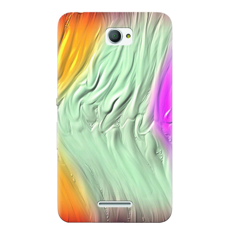 Husa silicon pentru Sony Xperia E4, Attractive Abstract Design