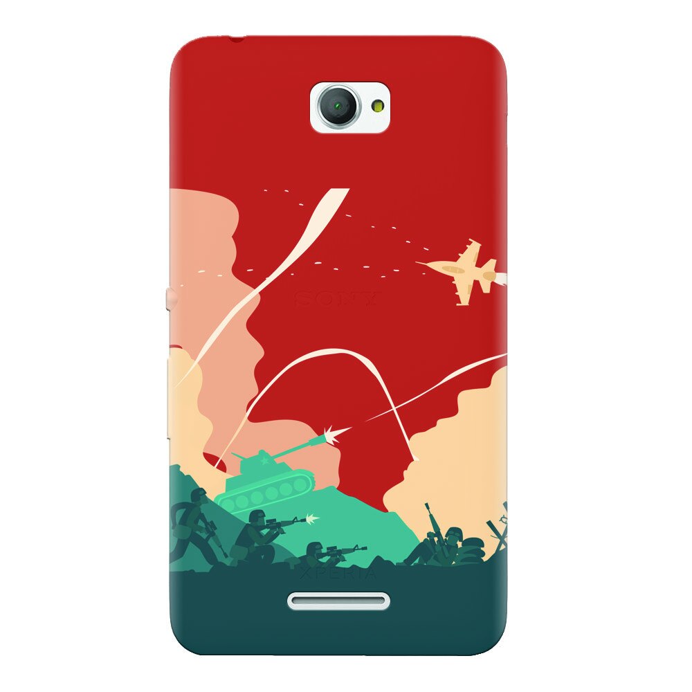 Husa silicon pentru Sony Xperia E4, War