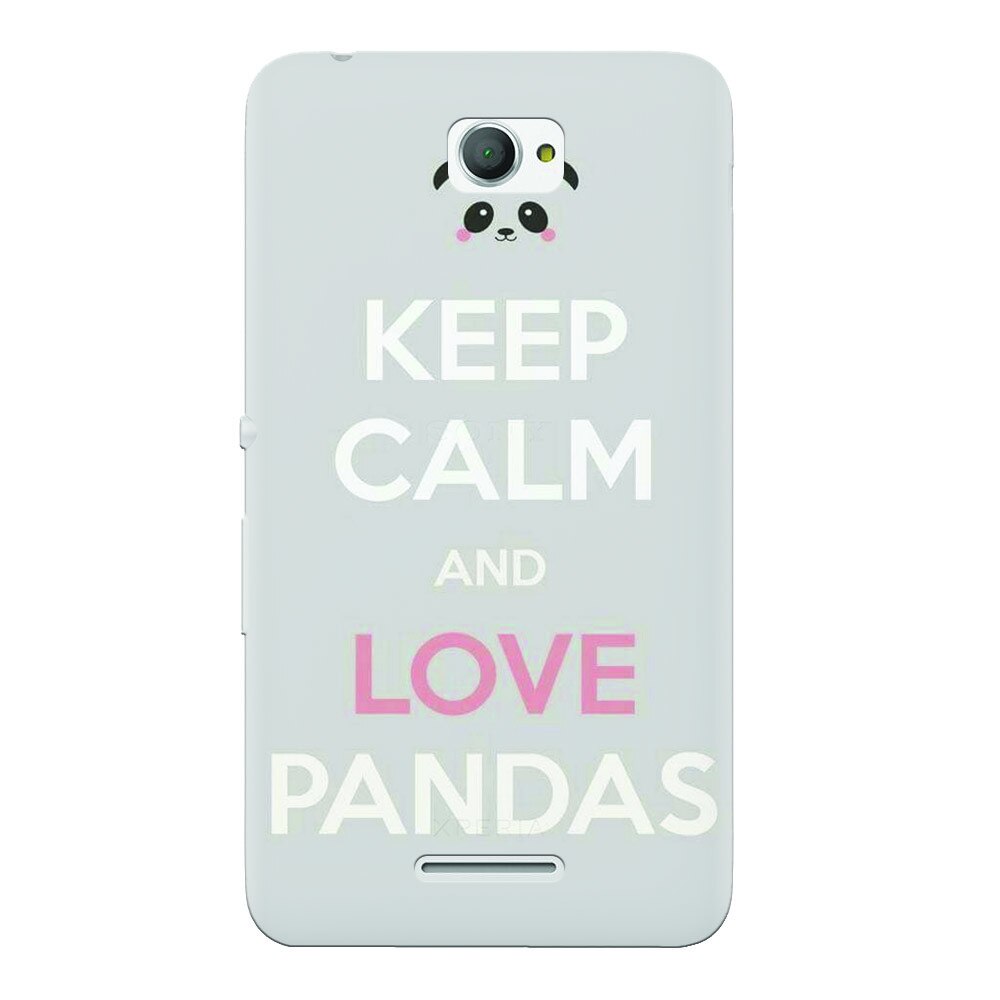 Husa silicon pentru Sony Xperia E4, Panda Phone