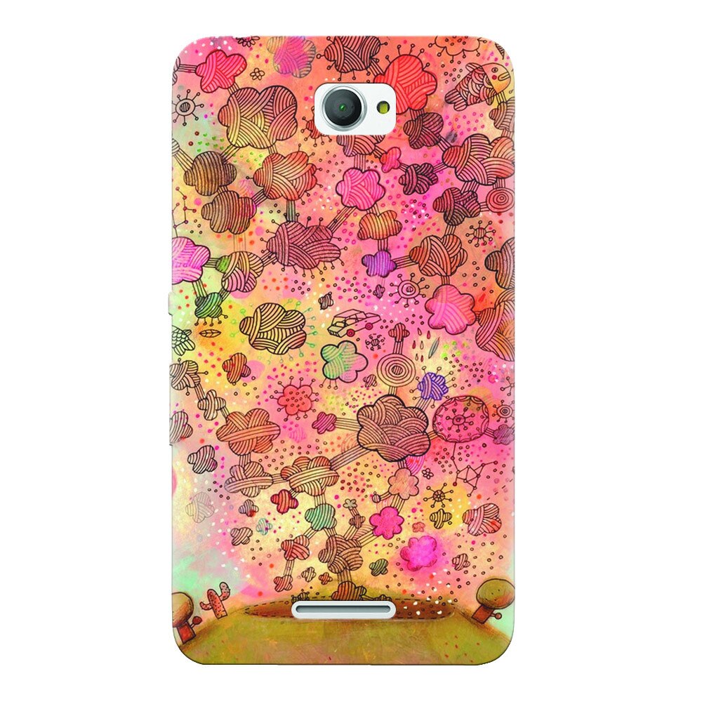 Husa silicon pentru Sony Xperia E4, Girly X