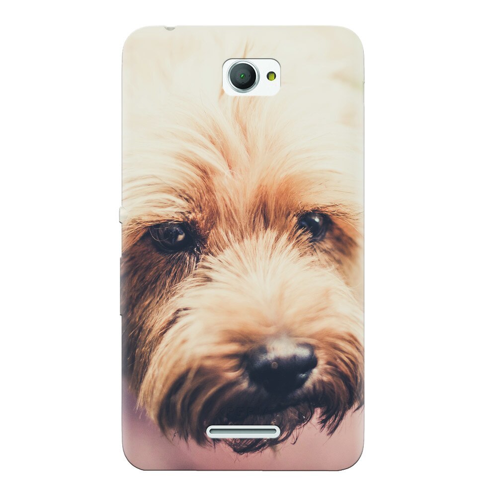 Husa silicon pentru Sony Xperia E4, Love Pup