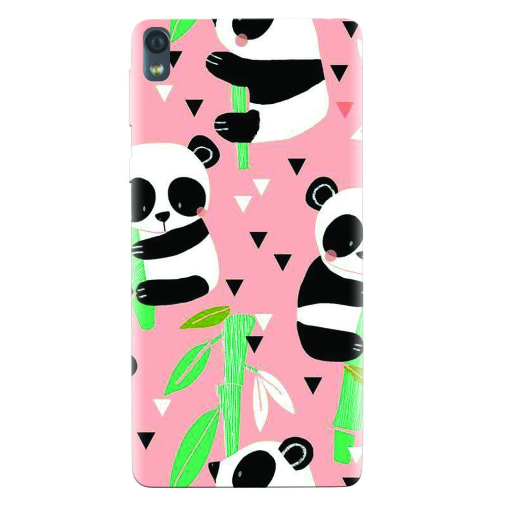 Husa silicon pentru Sony Xperia E5, Baby Panda 001