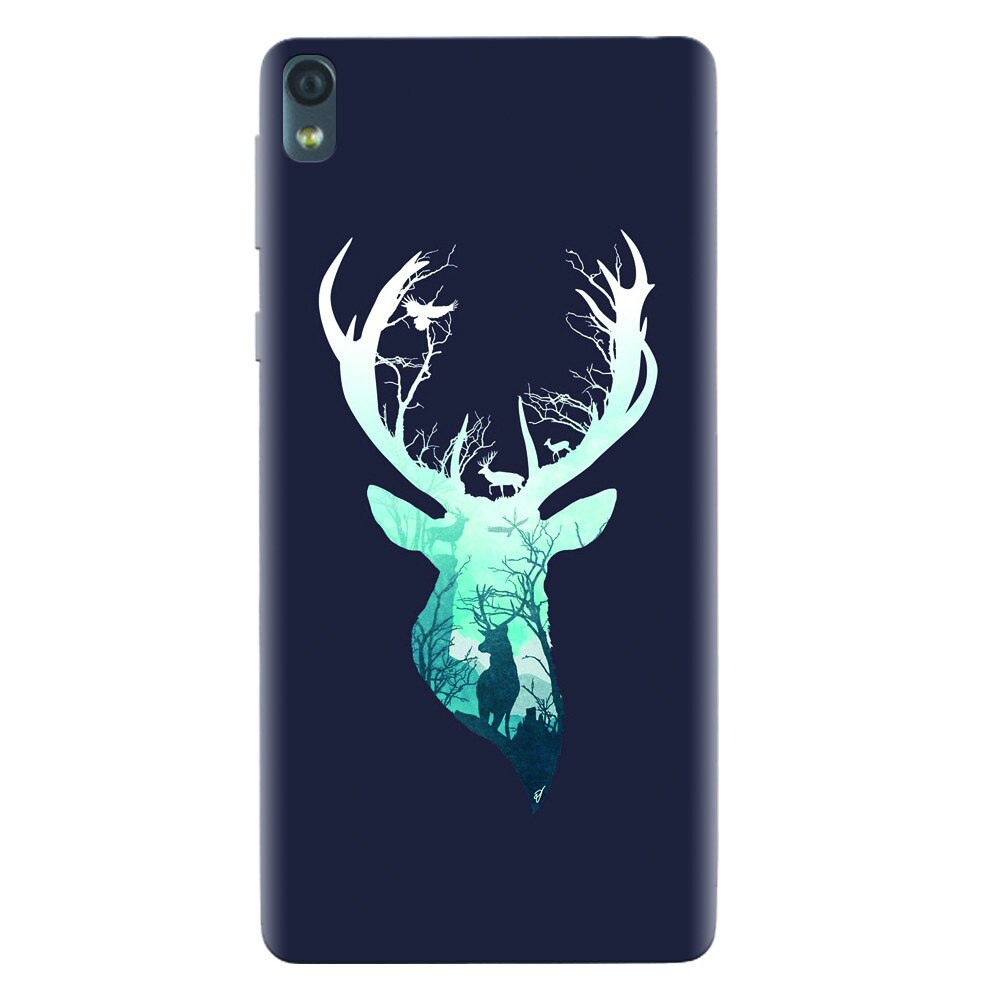 Husa silicon pentru Sony Xperia E5, Cerb