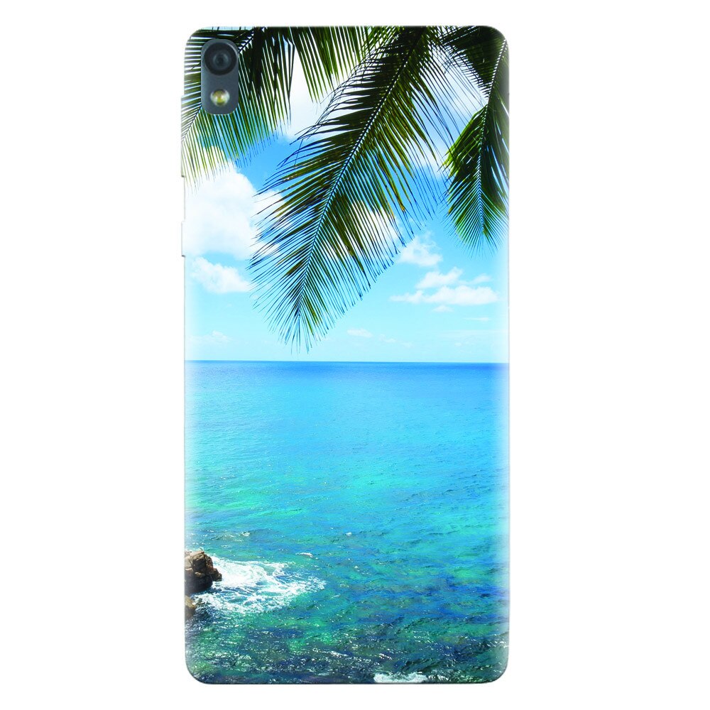 Husa silicon pentru Sony Xperia E5, Coastline