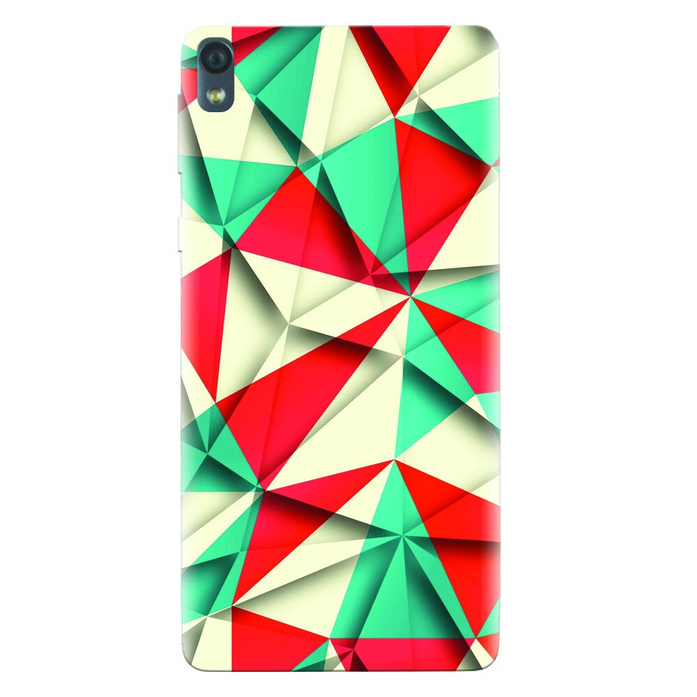 Husa silicon pentru Sony Xperia E5, Abstract Vector
