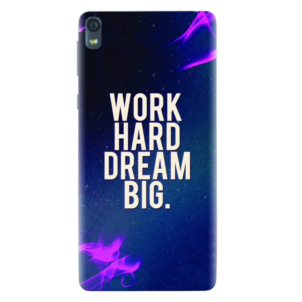 Husa silicon pentru Sony Xperia E5, Dream Big