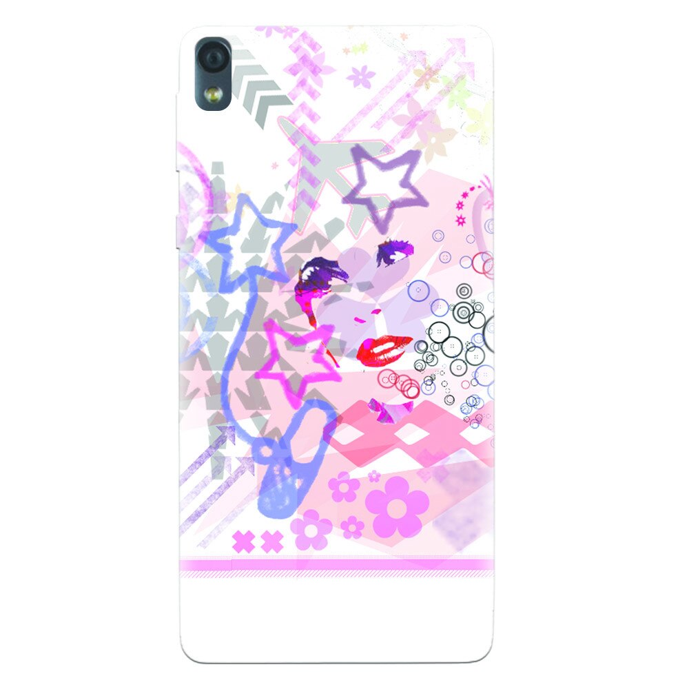Husa silicon pentru Sony Xperia E5, Girly Like