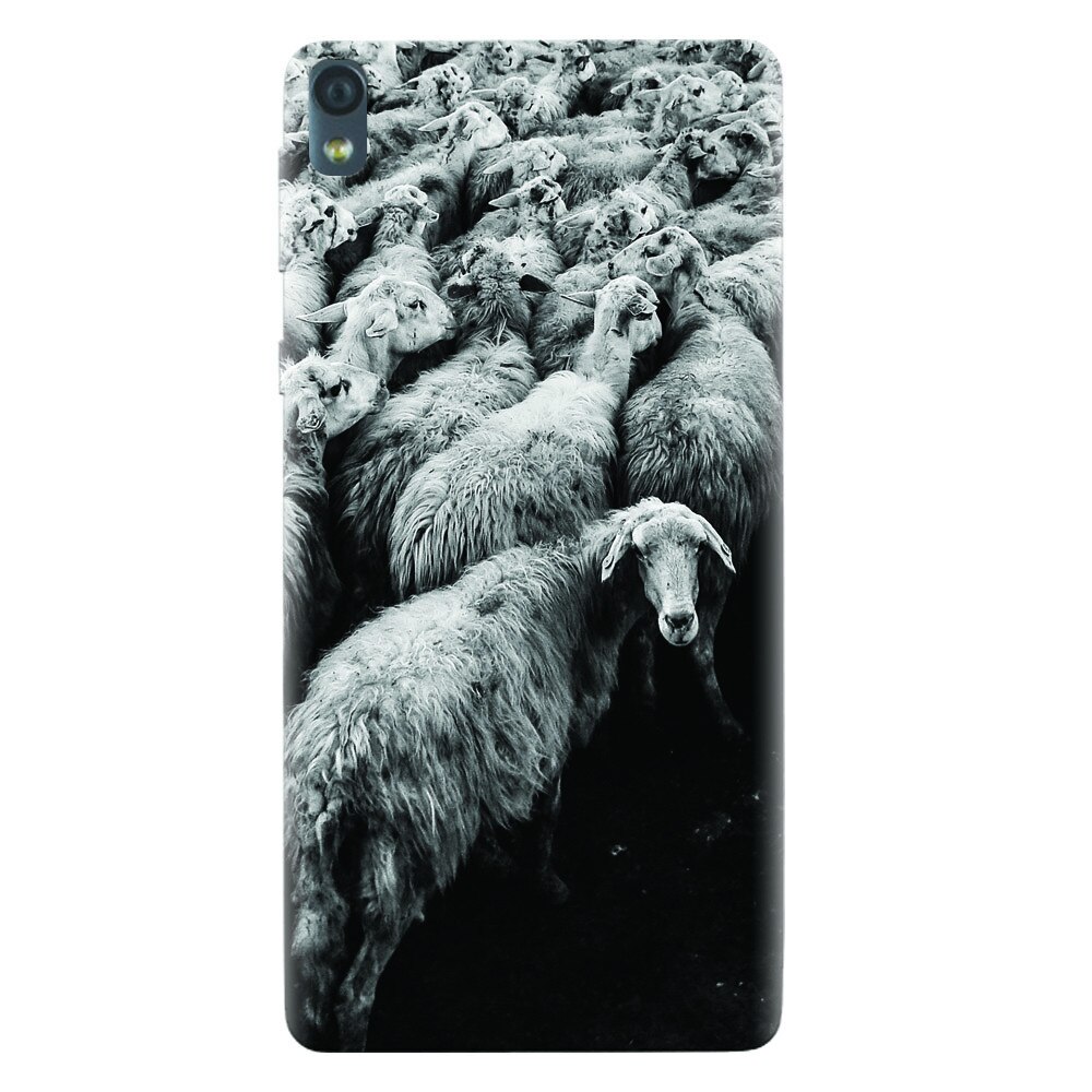 Husa silicon pentru Sony Xperia E5, Sheep