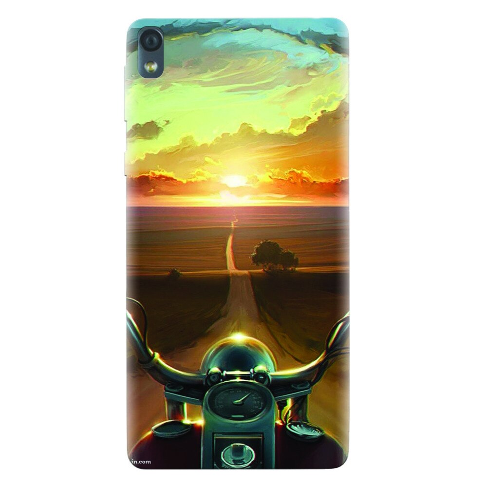 Husa silicon pentru Sony Xperia E5, Country Road