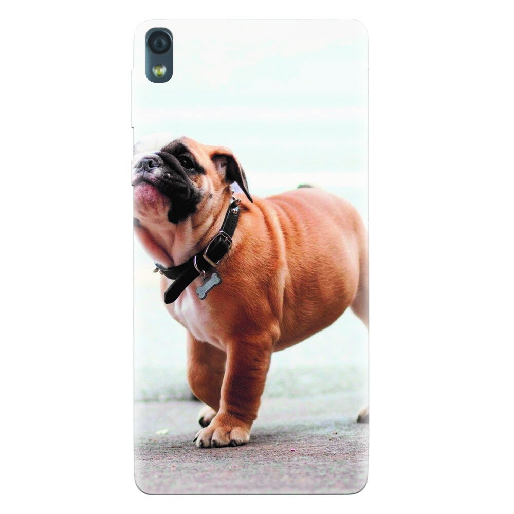 Husa silicon pentru Sony Xperia E5, Little Dog Puppy Animal