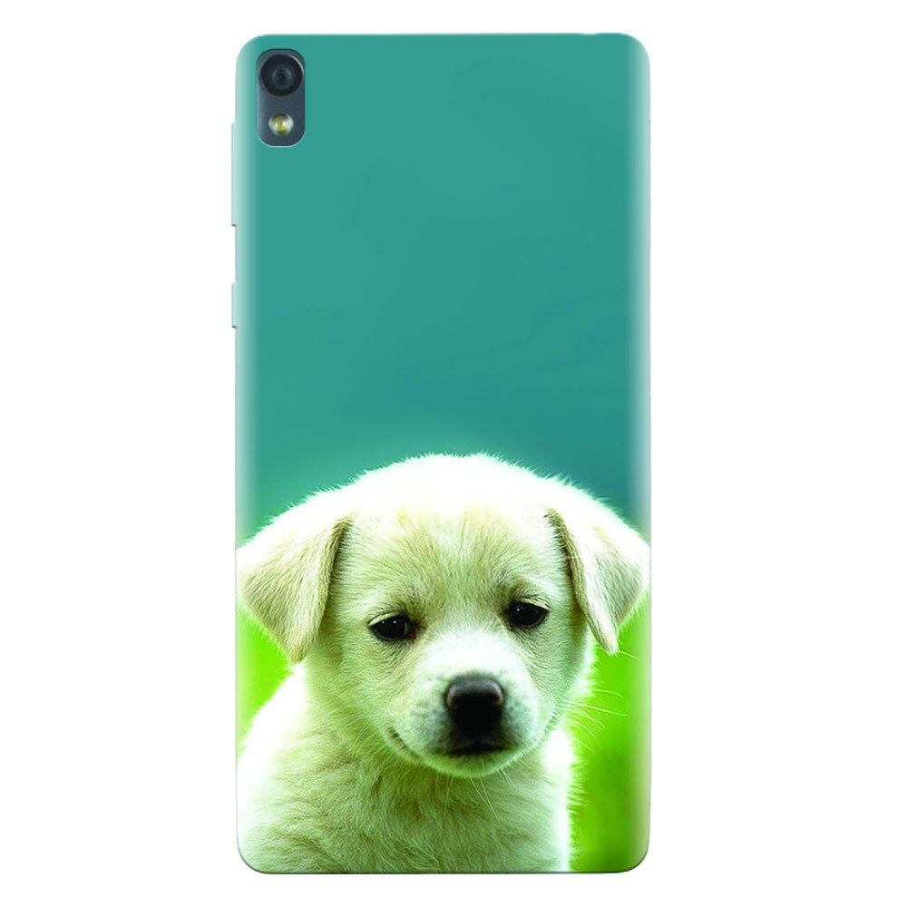 Husa silicon pentru Sony Xperia E5, Puppy Style