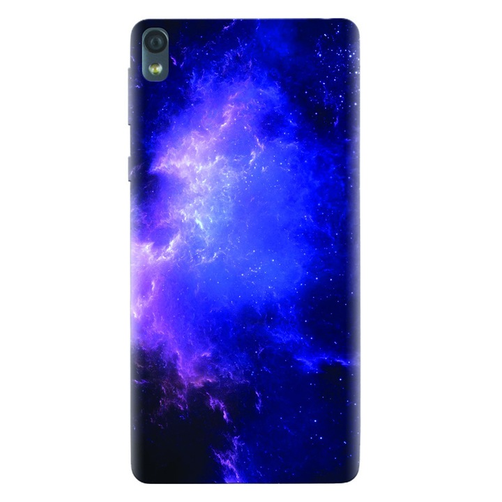 Силиконов кейс за Sony Xperia E5, Purple Space Nebula