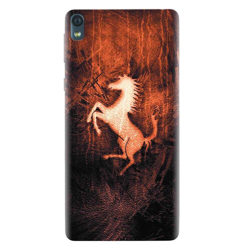Husa silicon pentru Sony Xperia E5, Amazing Horse