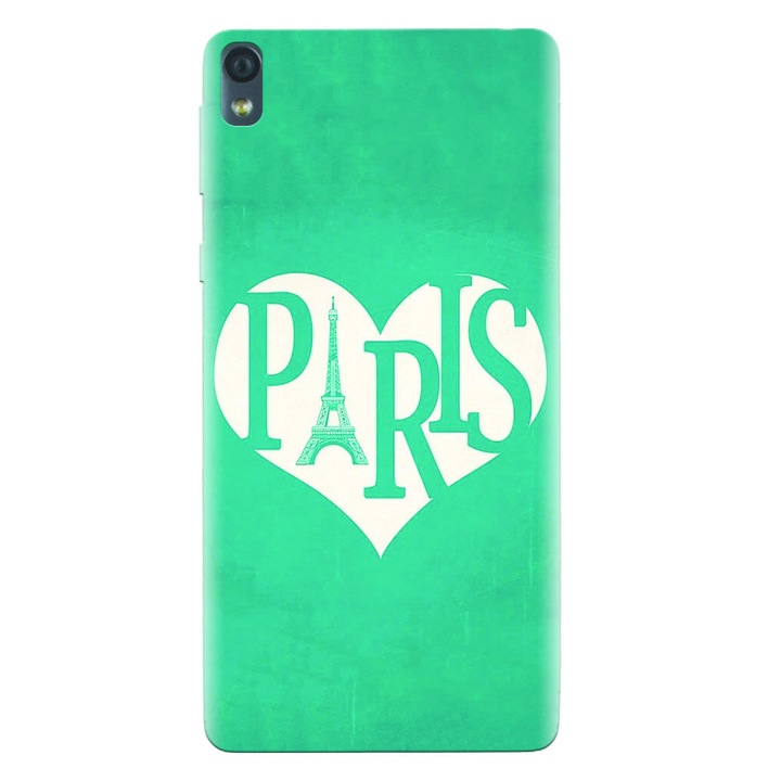 Силиконов кейс за Sony Xperia E5 I Love Paris