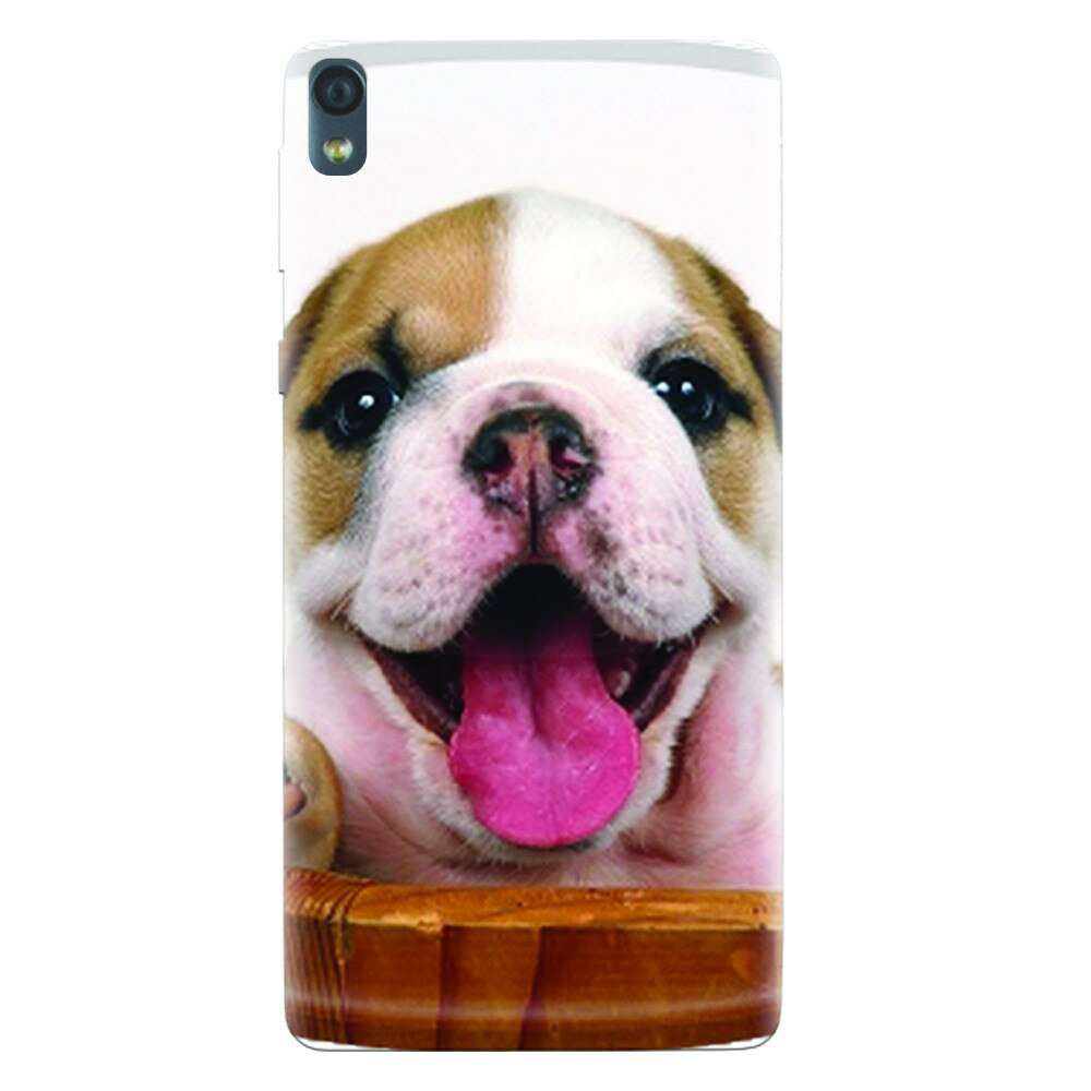 Husa silicon pentru Sony Xperia E5, Puppies 002