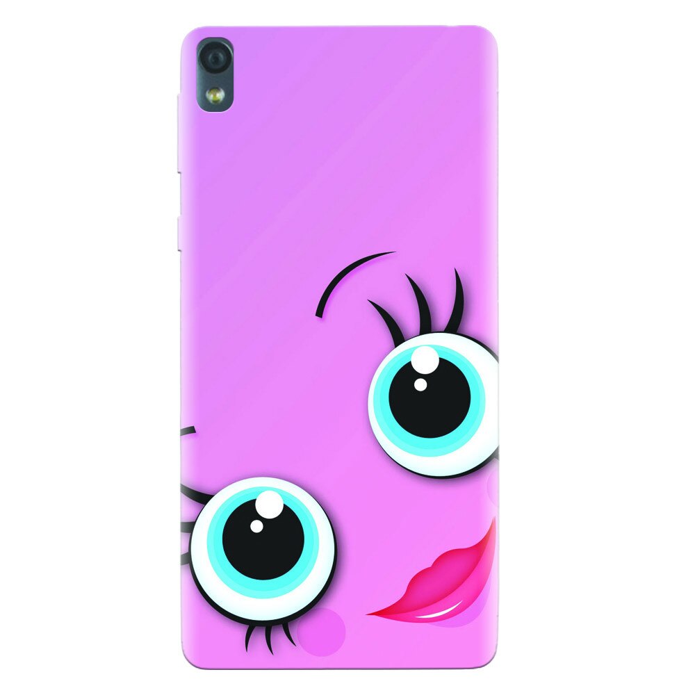 Husa silicon pentru Sony Xperia E5, Girly Cute