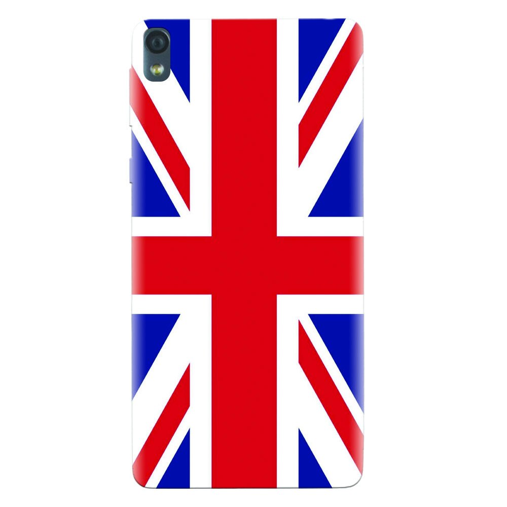 Husa silicon pentru Sony Xperia E5, UK Flag Illustration