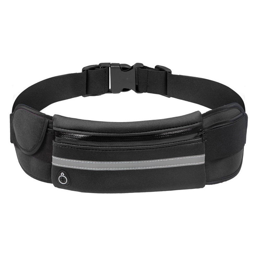 Borseta de talie neopren Multi pentru telefon, neagra
