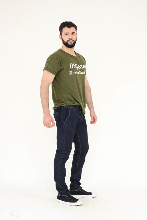 Мъжки дънки OMJeans, David, Тъмносин