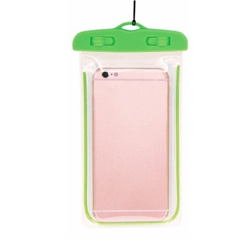 Husa telefon impermeabila Glow, 4.8 - 5.8 '', 175x105 mm, Verde Husa telefon impermeabila Glow, 4.8 - 5.8 '', 175x105 mm, Verde