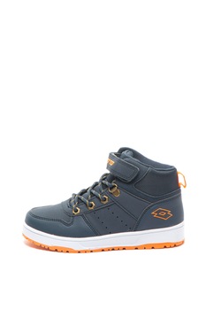 Lotto, Pantofi sport mid-high de piele ecologica Baty Lotto, Pantofi sport mid-high de piele ecologica Baty